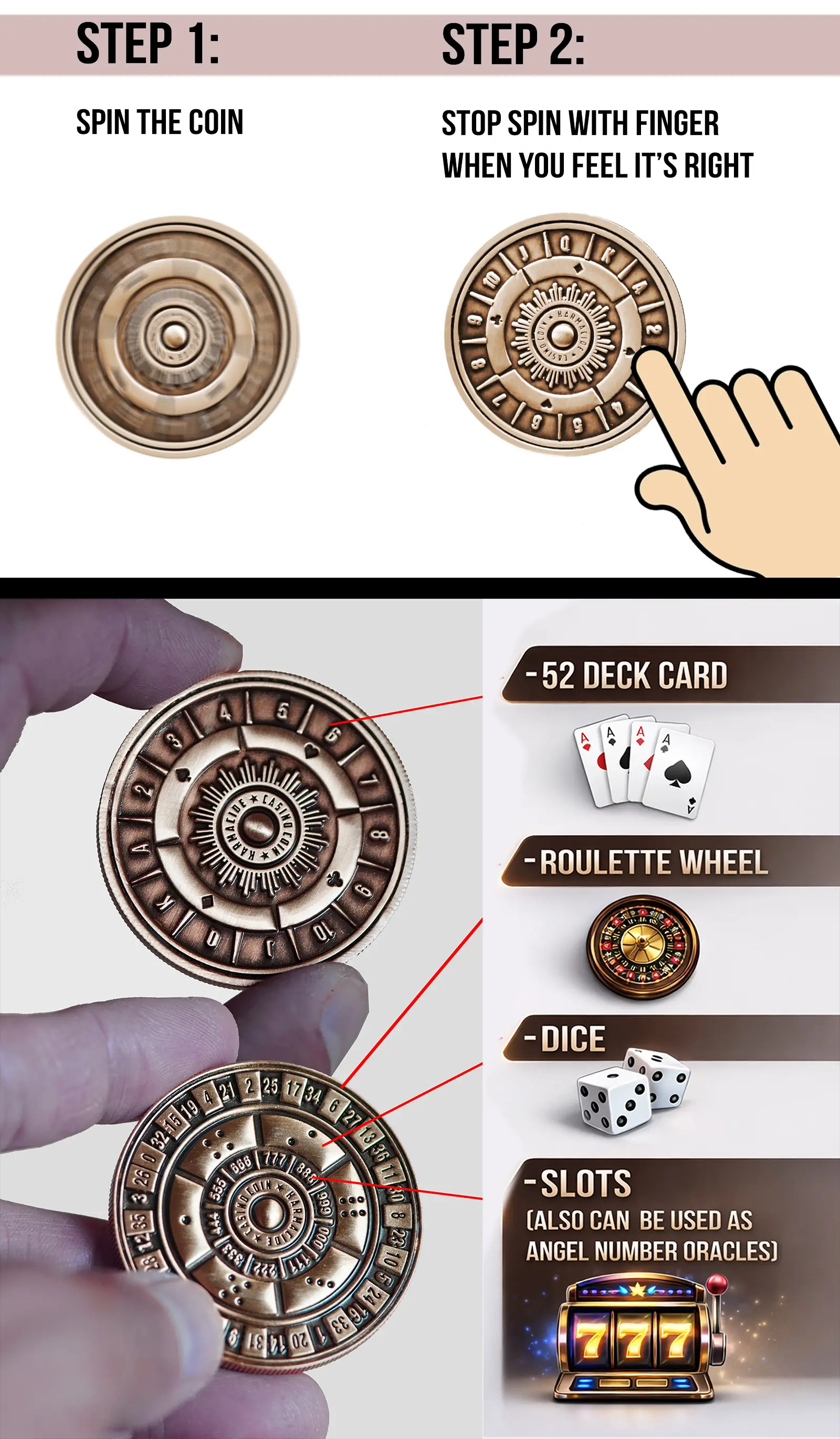 Casino Coin Instructions